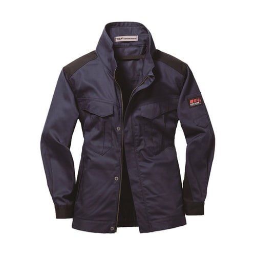 YZ5361 防炎長袖ブルゾン ネイビー