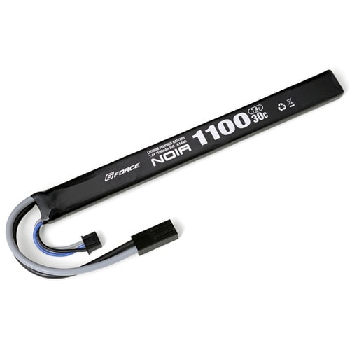 Noir LiPo 7.4V 1100m