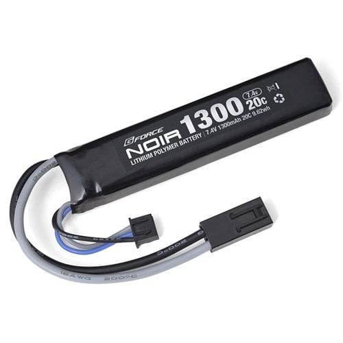 Noir LiPo 7.4V 1300m