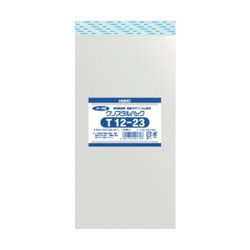 OPP袋 テープ付き クリスタルパック