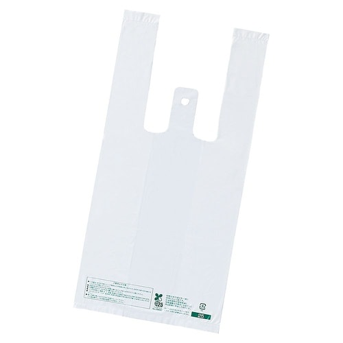 乳白バイオマスレジ袋 30×54(38)