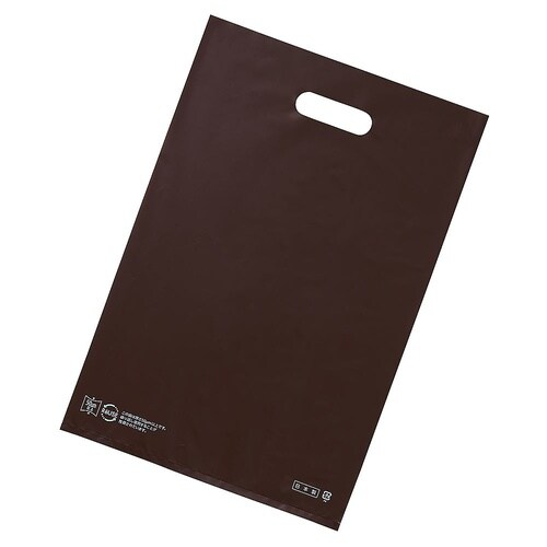 ポリ袋ハード型 ブラウン 30×45cm