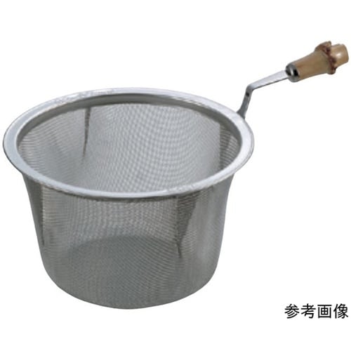 18−8 竹柄付急須深型茶こし φ65×