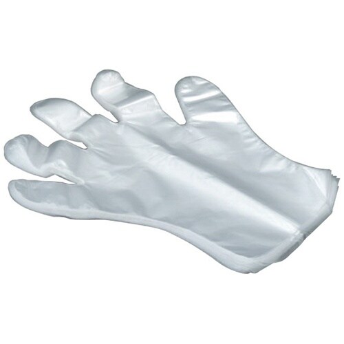 強化ポリ手袋(100枚入)L
