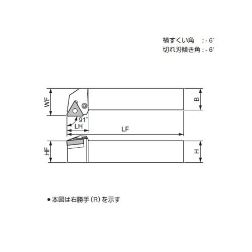 ホルダ 外径旋削用 PTGNL2020K