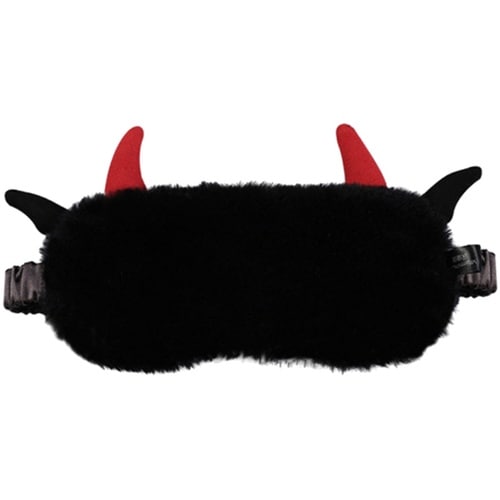 美ルル ふわもこホットアイマスク 小悪魔