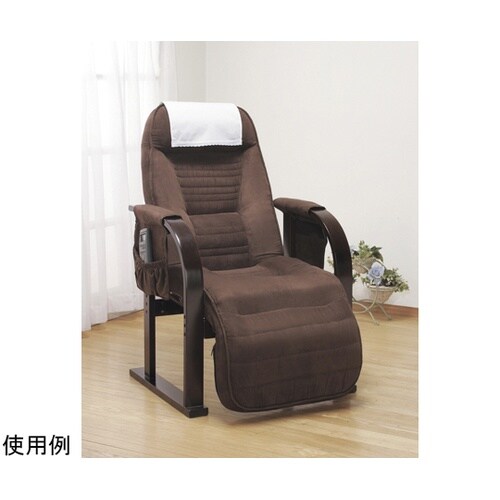 天然木低反発高座椅子座ったままリクライニ