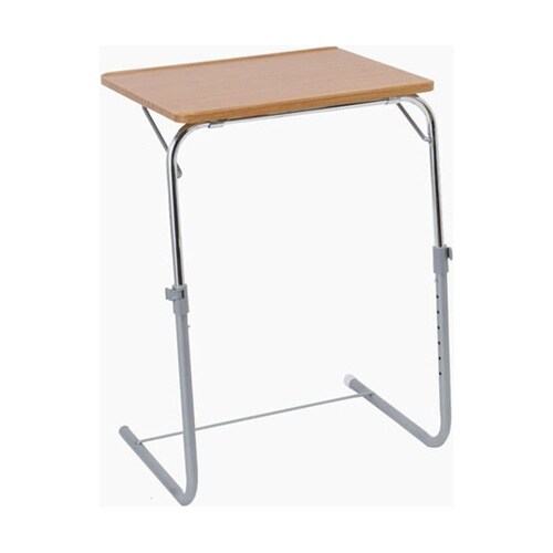 角度調整付折りたたみテーブル(補強バー付