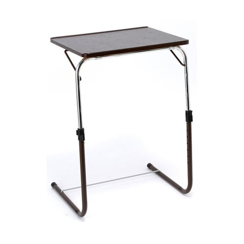 角度調整付折りたたみテーブル(補強バー付