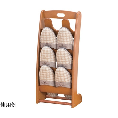 すっきり薄型 スリッパラック 04004