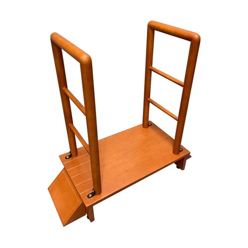 両手すり付き玄関台 80cm幅 0410