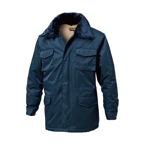 防寒カストロコート ネイビー L 400