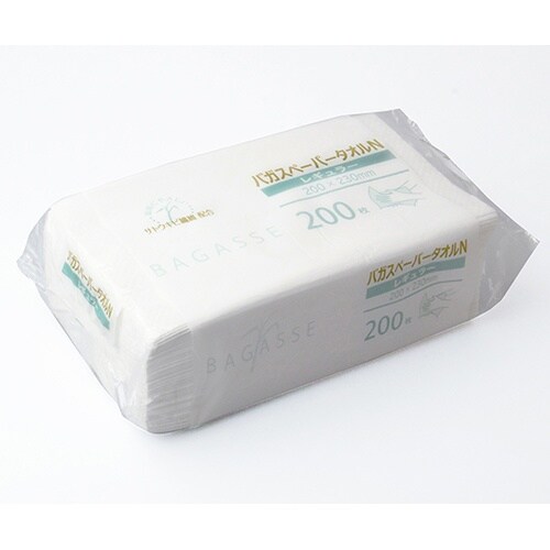 バガスペーパータオルN レギュラー 20