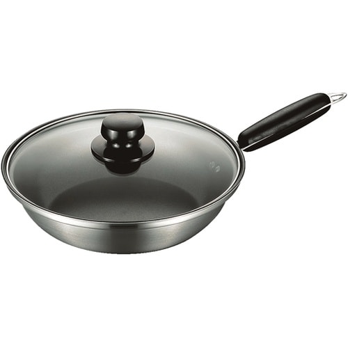 IH対応 ガラス蓋付 24cmマルチパン