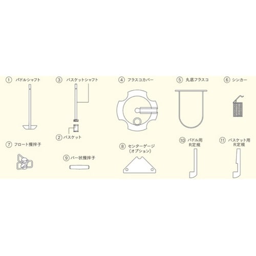 センターゲージ アクリル樹脂製