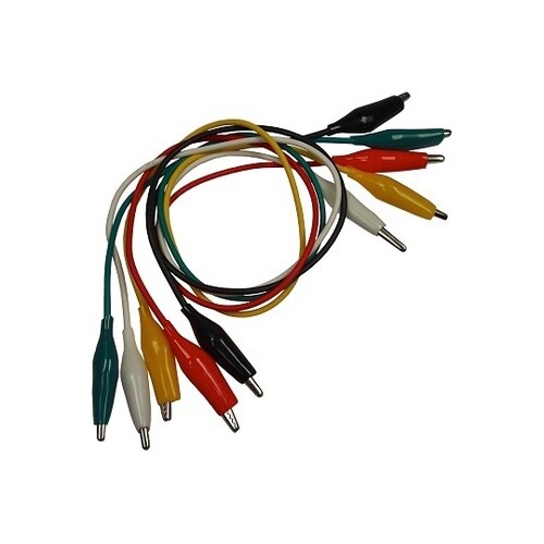 マイクロビット用ワニ口クリップ(5本セッ