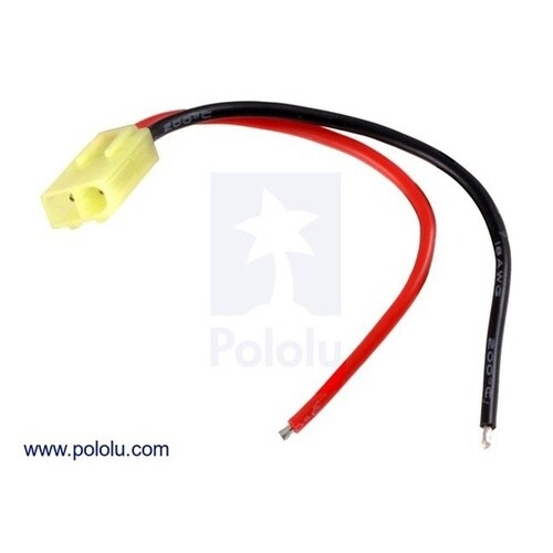 タミヤミニコネクタ オス(10cmリード