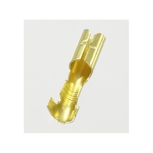 ギボシ端子(メス・黄銅) Y−02