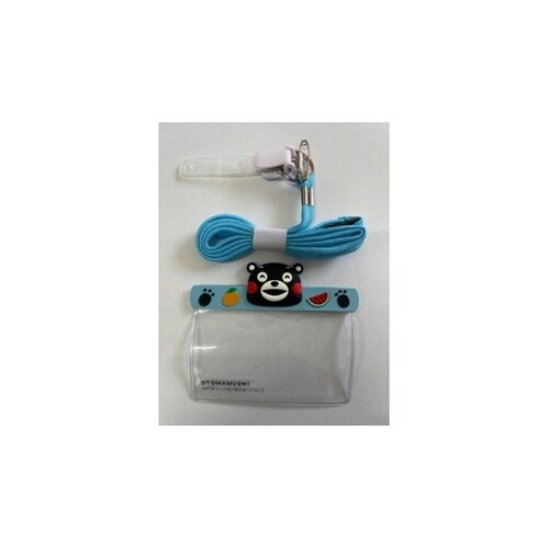 くまモンのネームホルダー ブルー 125