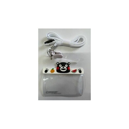 くまモンのネームホルダー ホワイト 12