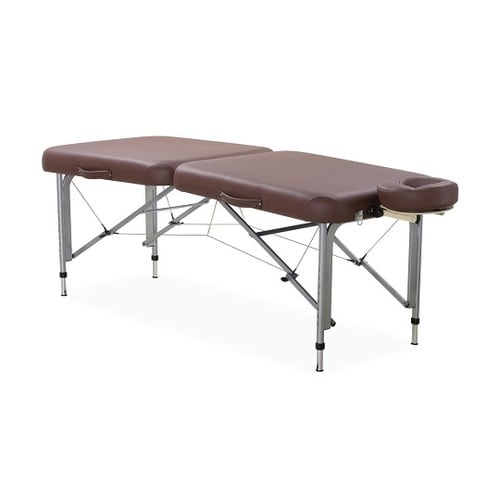 折りたたみ診察台 ブラウン 75×182