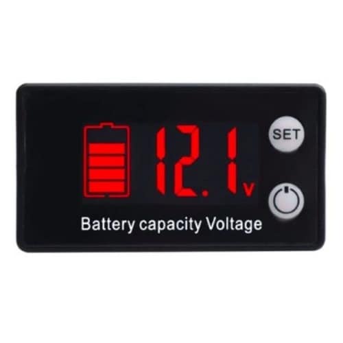 バッテリー容量メーター レッド BCM−