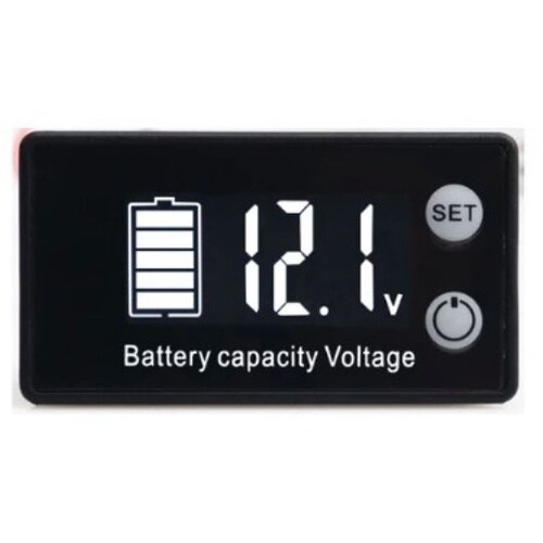 バッテリー容量メーター ホワイト BCM