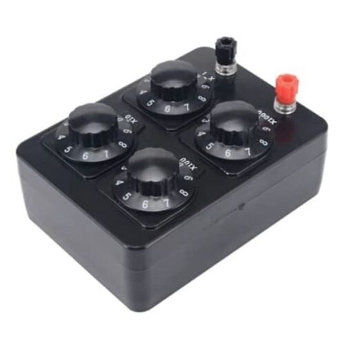 ダイヤル式可変抵抗器 0−9999Ω B