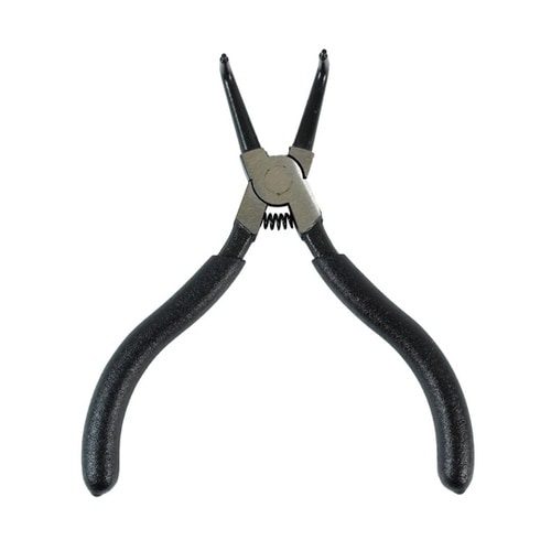 スナップリングプライヤー 穴用 曲刃 B