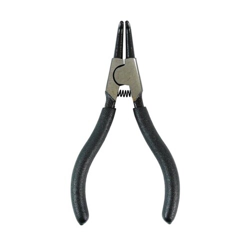 スナップリングプライヤー 軸用 曲刃 B