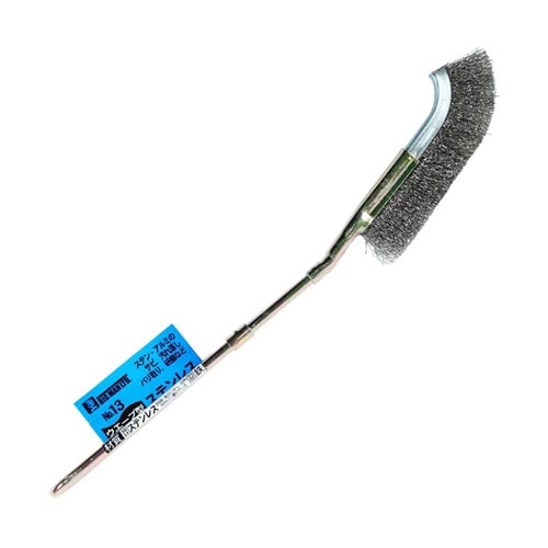 チャンネルブラシ ウェーブ型 ステン #