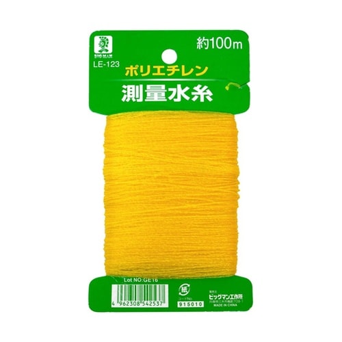 ポリエチレン測量水糸 100m巻 LE−