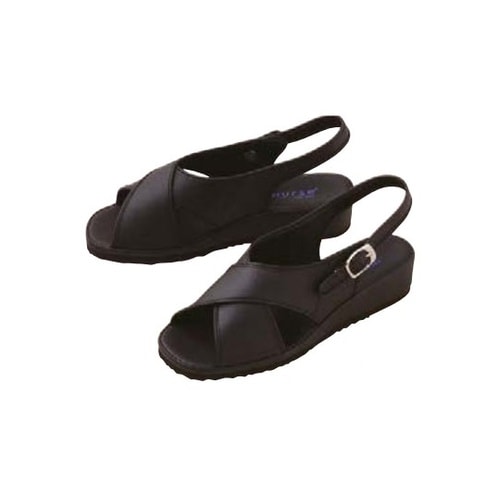 サンダル NO750 ブラック 24.0