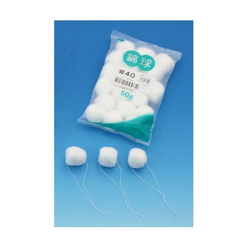 綿球 #40 ひも付 50g 001−0