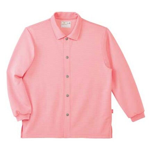 前開きシャツ カメリアピンク M(身丈6