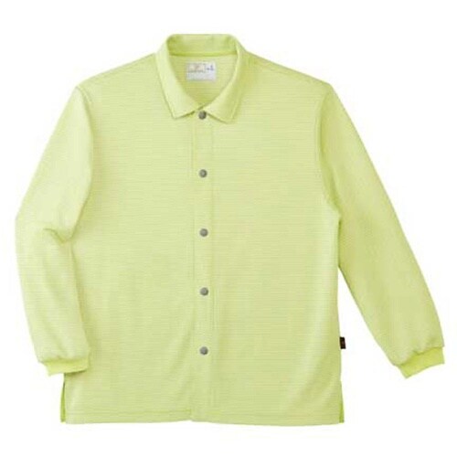 前開きシャツ ライム LL(身丈72cm