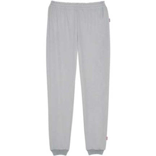 フライス付パンツ シルバーモク L(股下