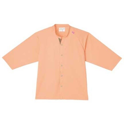 前開きシャツ オレンジ M(身丈68cm