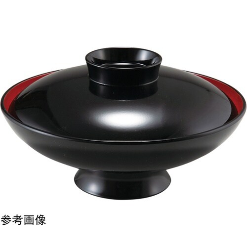 5.5寸 小槌椀 黒内朱 3371097