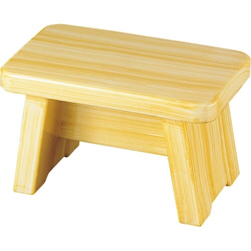 やすらぎ風呂椅子 白木塗 8101401