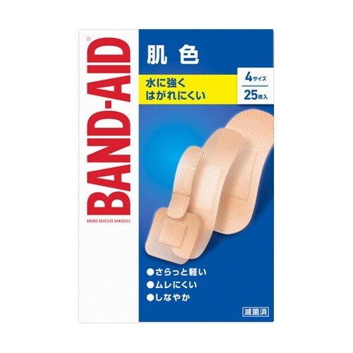 バンドエイド 救急絆創膏 肌色(4サイズ