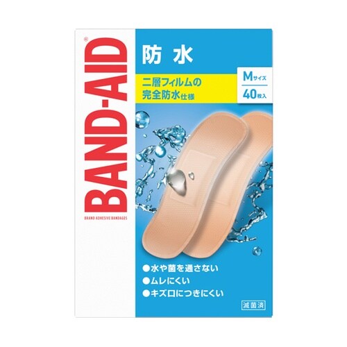 バンドエイド 救急絆創膏 防水 Mサイズ