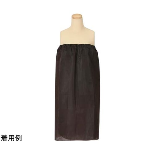 ペーパーガウン ブラウン 1袋(50枚入