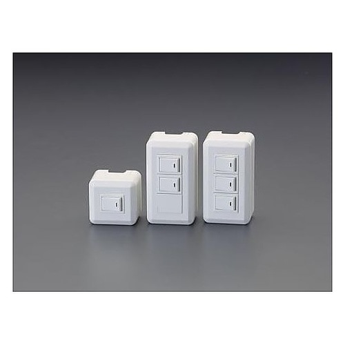 300V/15A スイッチ(角型・3個)