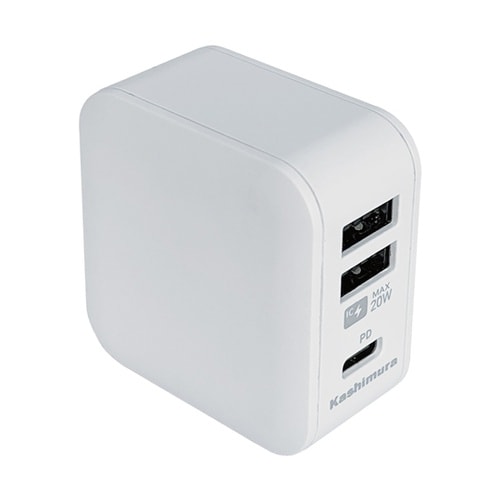 AC充電器 USB−A×2&PD対応Ty