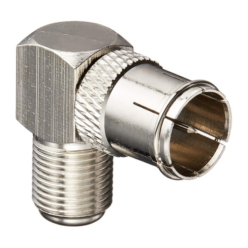 アンテナ Fプラグ L型 変換アダプタ