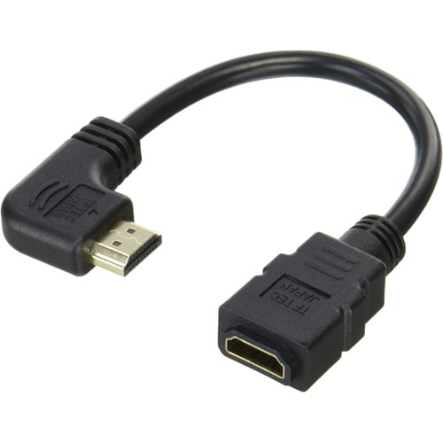HDMI L型ケーブル 延長 20cm(