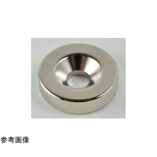 ネオジム磁石(N40)円柱型皿穴付 Φ8