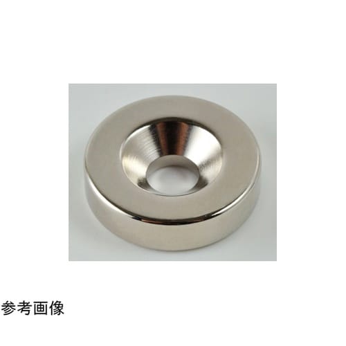 ネオジム磁石(N40)円柱型皿穴付 Φ2