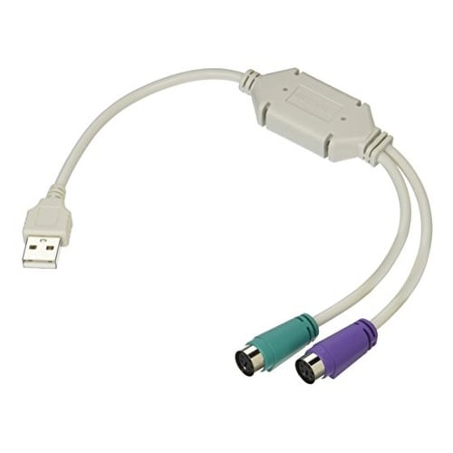 変換ケーブル USB−PS2変換(2分岐